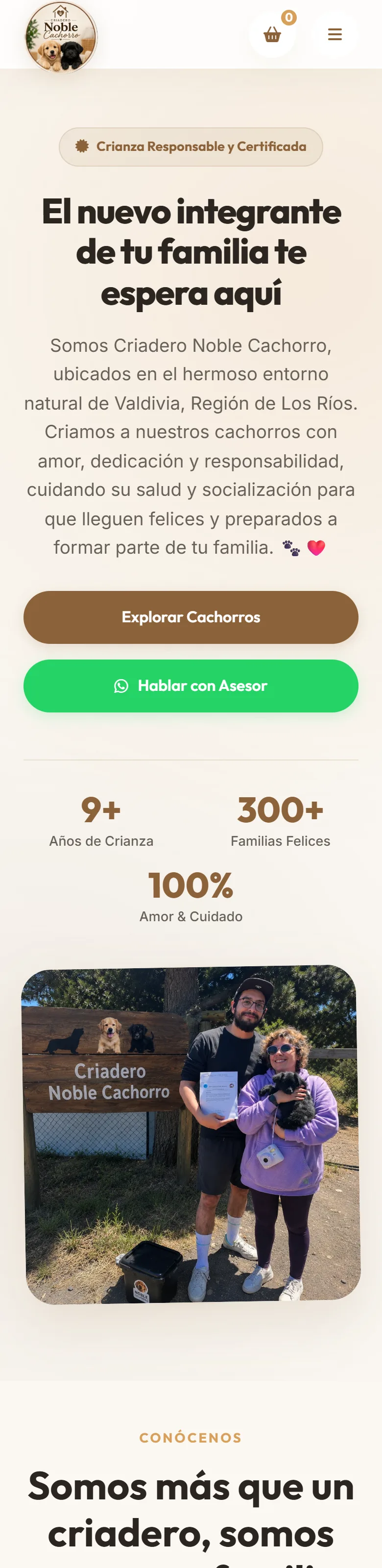 Criadero Noble Cachorro