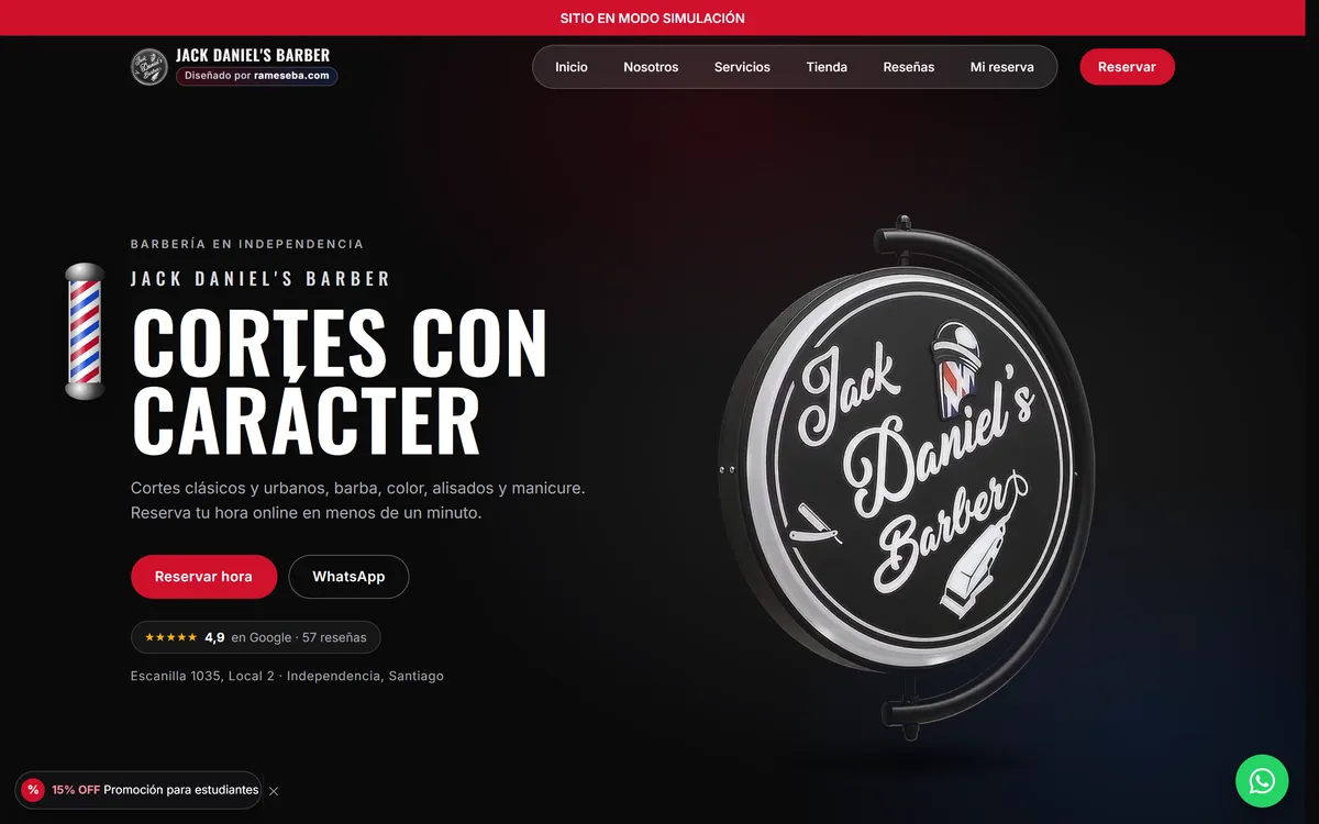 Jack Daniel's Barber