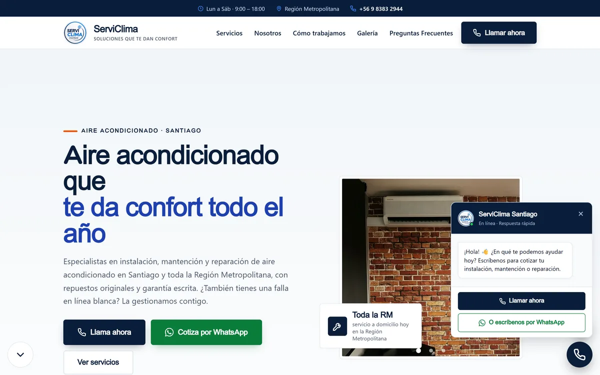ServiClima Santiago