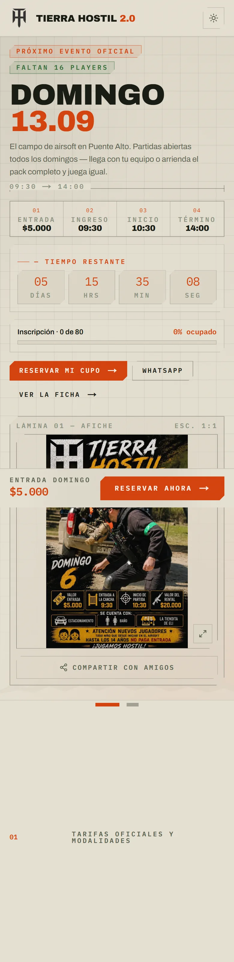 Tierra Hostil 2.0 Airsoft